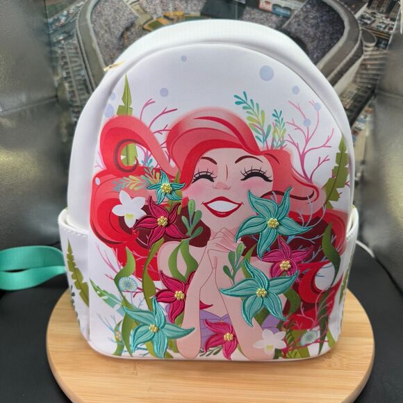 Disney Danielle Nicole Little Mini Backpack Exclusive Ariel Mermaid main image 11